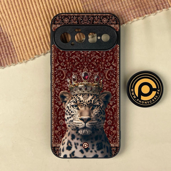 Google Pixel 11 - Leopard - Premium Metal Printed Soft Bumper Shock Proof Case