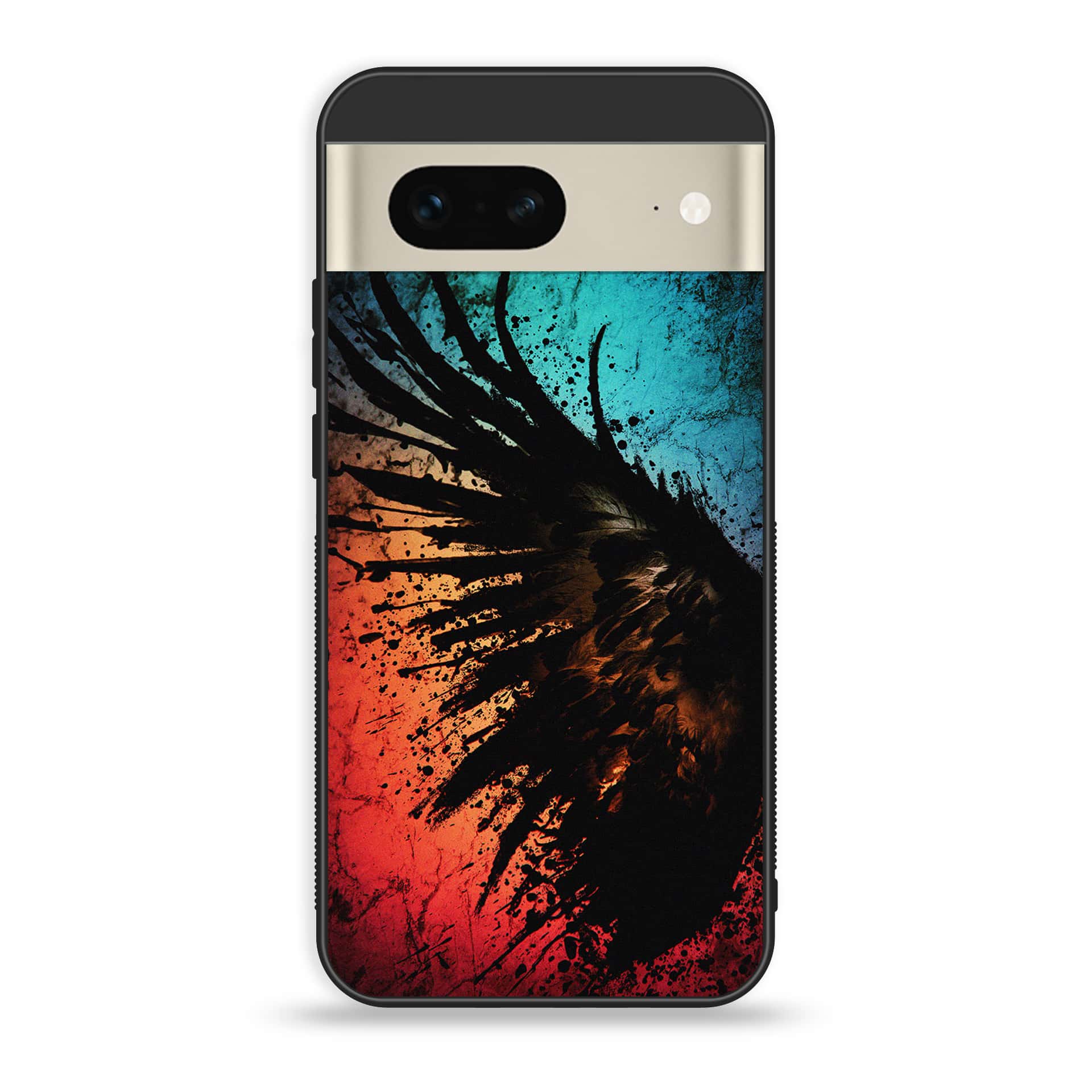 Google Pixel 7a  - Angel Wings 2.0 Series - Premium Printed soft Bumper Shock Proof Case