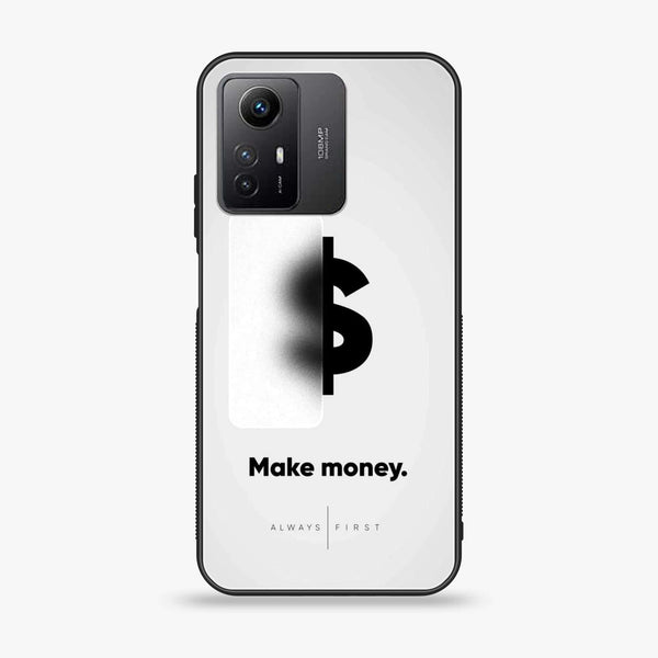 Xiaomi Redmi Note 12S - Dollar Design 9- Premium Printed Glass soft Bumper shock Proof Case CS-12675