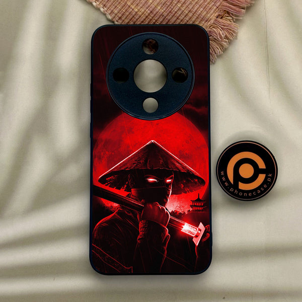 Honor x9d - Ninja Design 2 - Premium Metal Printed Soft Bumper Shock Proof Case