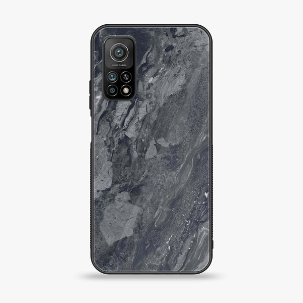 Xiaomi Mi 10T Black Marble V 2.0 Series Premium Printed Glass soft Bumper shock Proof Case