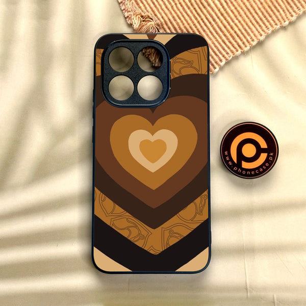 Xiaomi 15T - Heart 2.0 Design 5 - Premium Metal Printed Soft Bumper Shock Proof Case