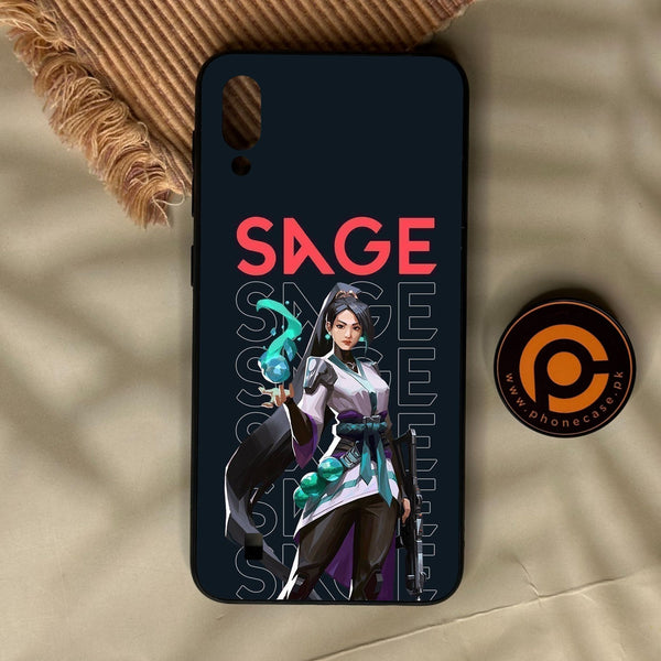 Samsung Galaxy M10 - Battle-Ready Design 3 - Premium Metal Printed Soft Bumper Shock Proof Case