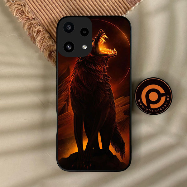 Nothing Phone 3a Lite - Wolf Design 6 - Premium Metal Printed Soft Bumper Shock Proof Case