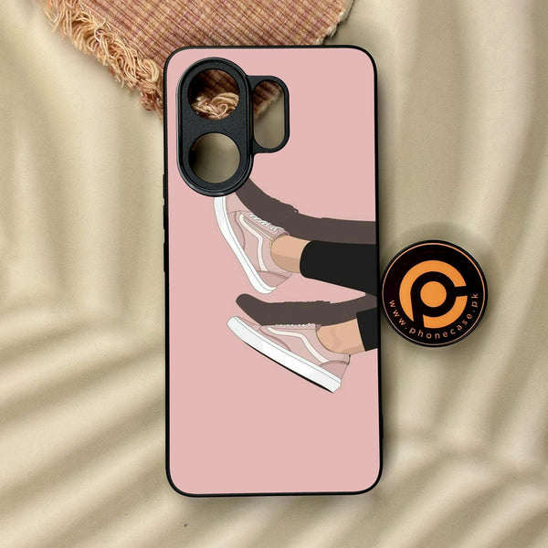 Vivo V60 - Anime Girls Design 9 - Premium Metal Printed Soft Bumper Shock Proof Case
