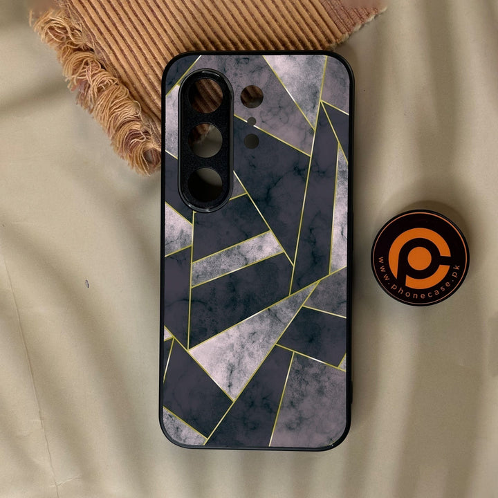 Tecno Camon 50 Ultra - Geometric Design 2 - Premium Metal Printed Soft Bumper Shock Proof Case