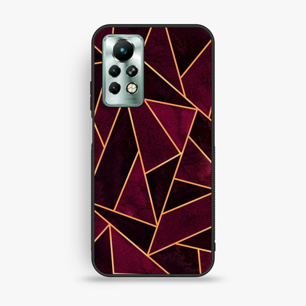 Infinix Note 11 Pro - Geometric Design 7 - Premium Metal Printed Soft Bumper Shock Proof Case