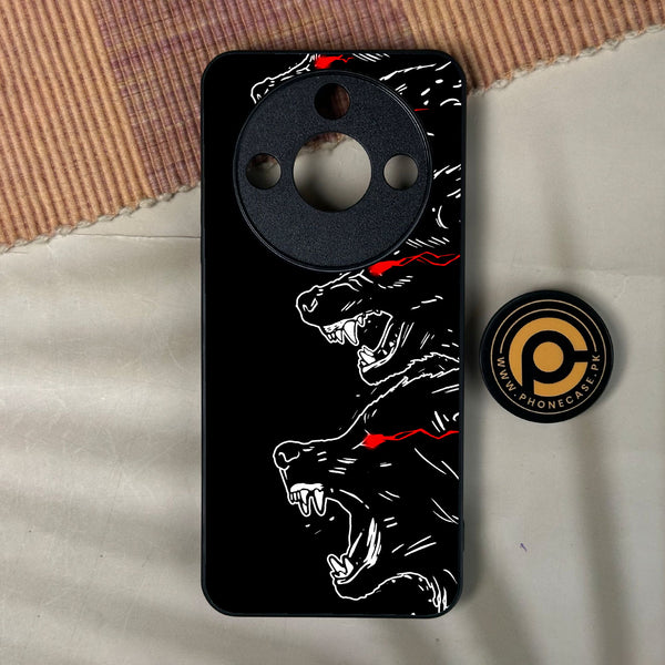 Honor X9c Smart - Black Art Design 7 - Premium Metal Printed Soft Bumper Shock Proof Case