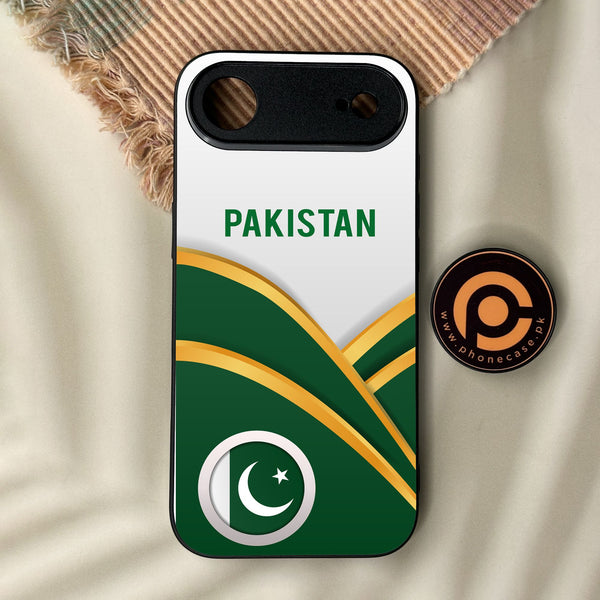 iPhone Air - Pakistan Design 1 - Premium Metal Printed Soft Bumper Shock Proof Case