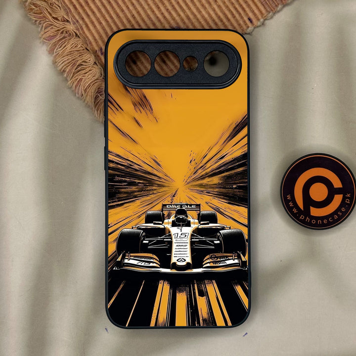 Vivo X300 FE - Formula 1 Design 4 - Premium Metal Printed Soft Bumper Shock Proof Case