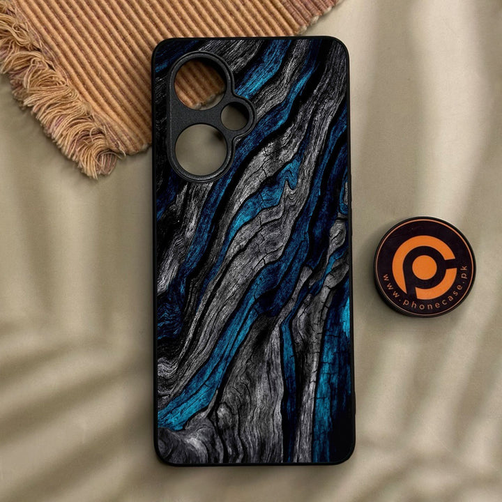Oneplus Nord CE 3 Lite - Liquid Marble Design 8 - Premium Metal Printed Soft Bumper Shock Proof Case