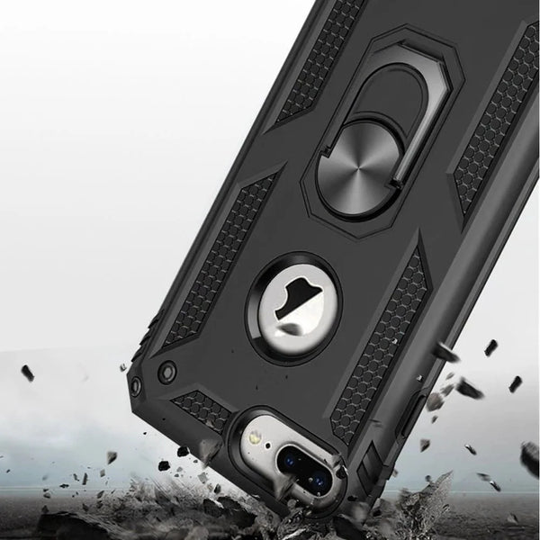iPhone 7Plus / 8Plus Vanguard Military Armor Case with Ring Grip Kickstand