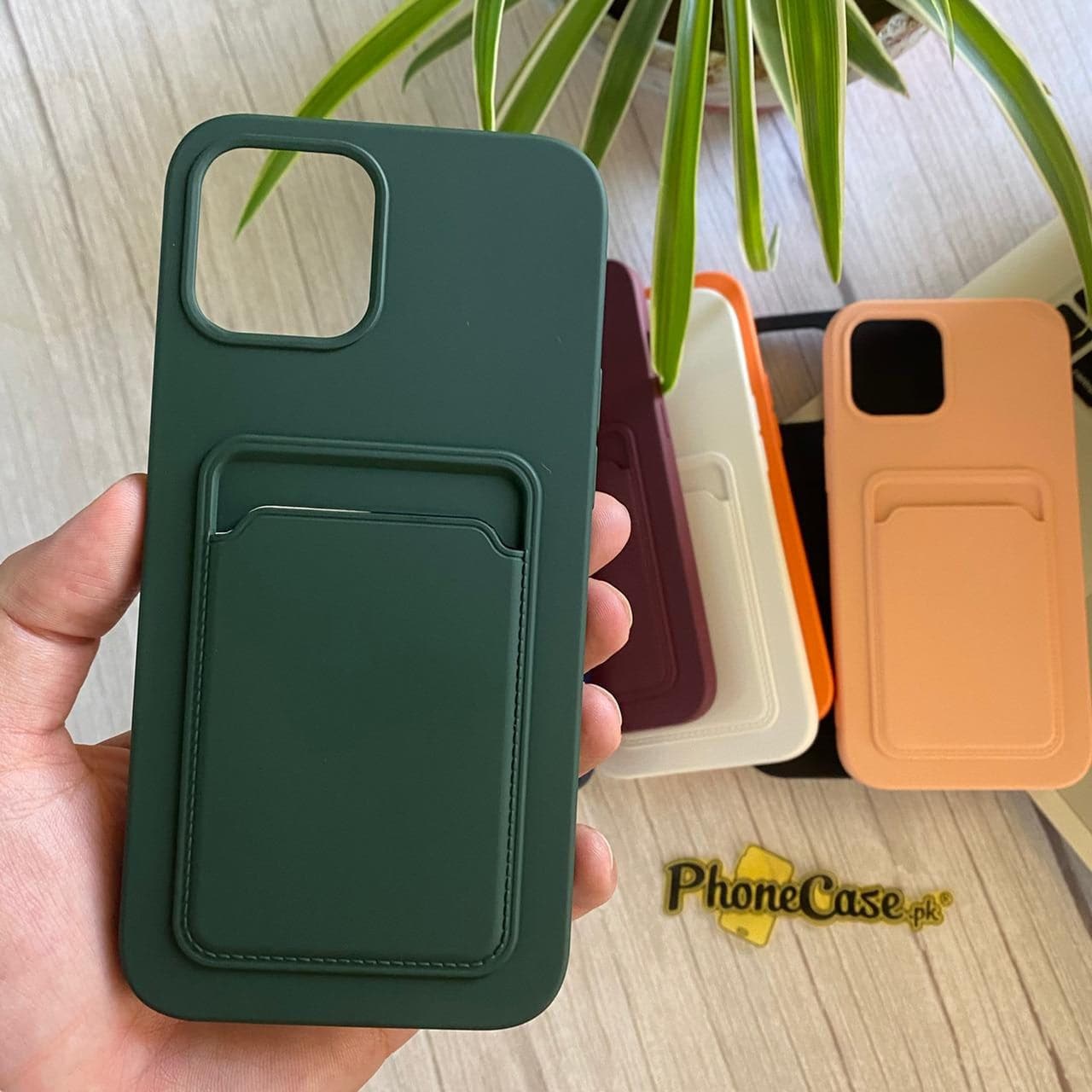 iPhone X/XS Branded Card & Money Holder Wallet Shock Proof Case