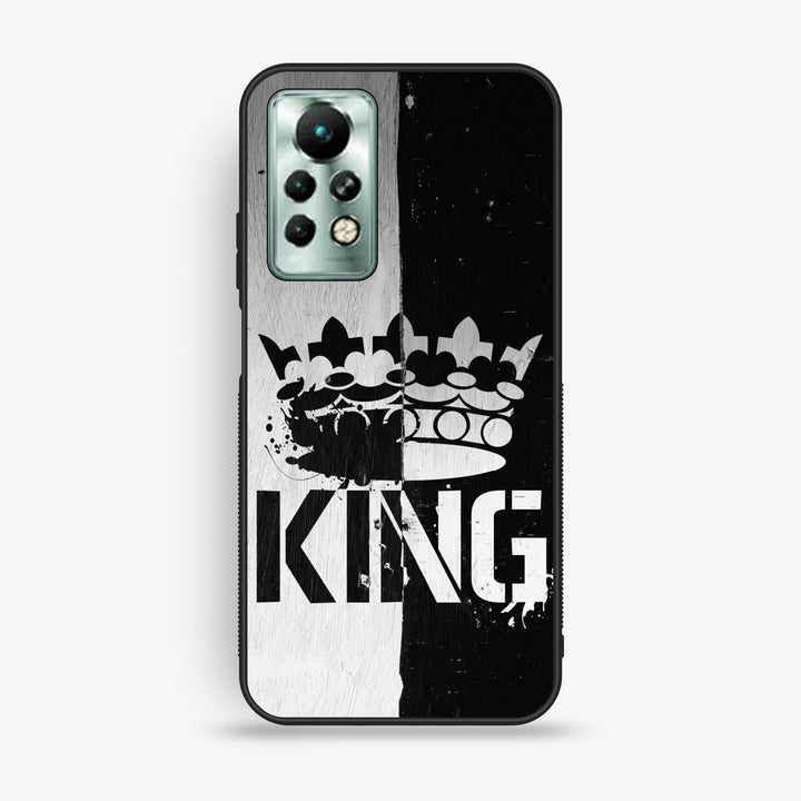 Infinix Note 11 Pro - King Design 7 - Premium Metal Printed Soft Bumper Shock Proof Case