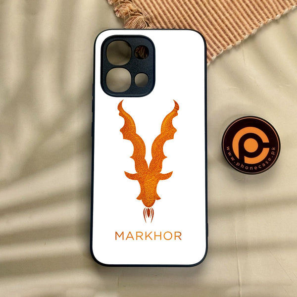 Oppo A6 Pro - Markhor Design 11 - Premium Metal Printed Soft Bumper Shock Proof Case