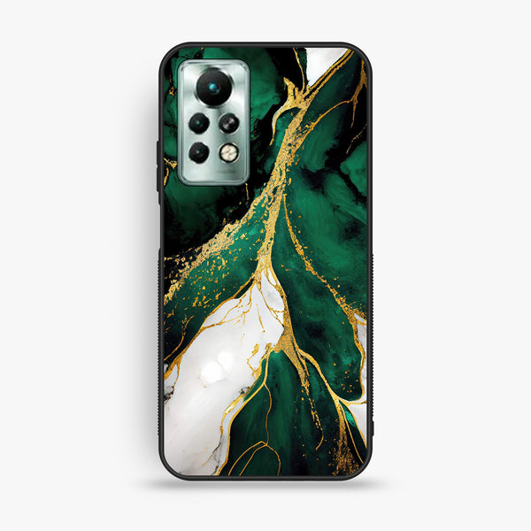 Infinix Note 11 Pro - Liquid Marble Design 7 - Premium Metal Printed Soft Bumper Shock Proof Case
