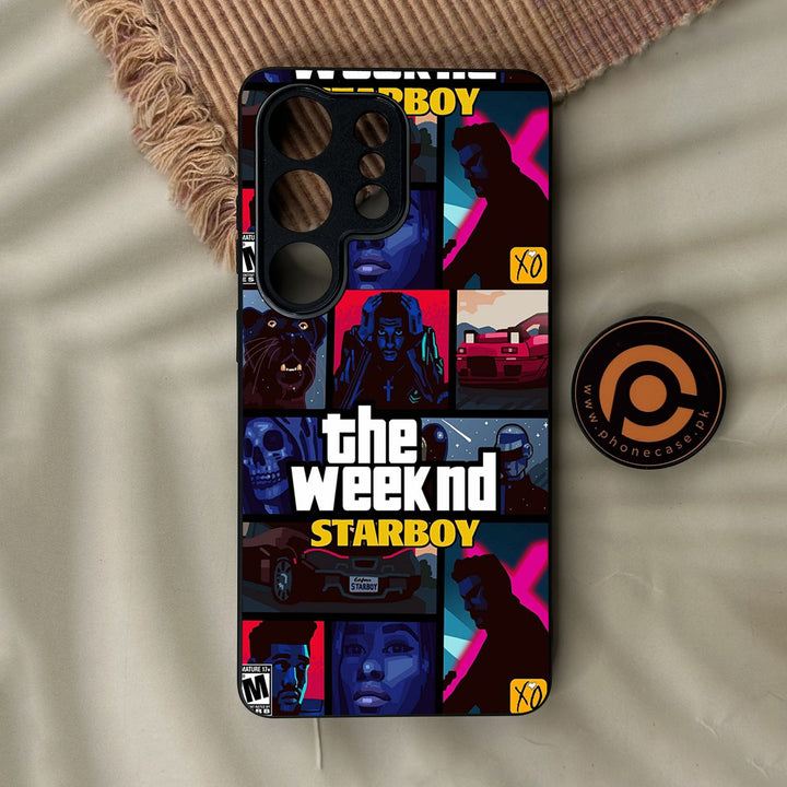 Samsung Galaxy S26 Ultra - The Weeknd Star Boy - Premium Metal Printed Soft Bumper Shock Proof Case