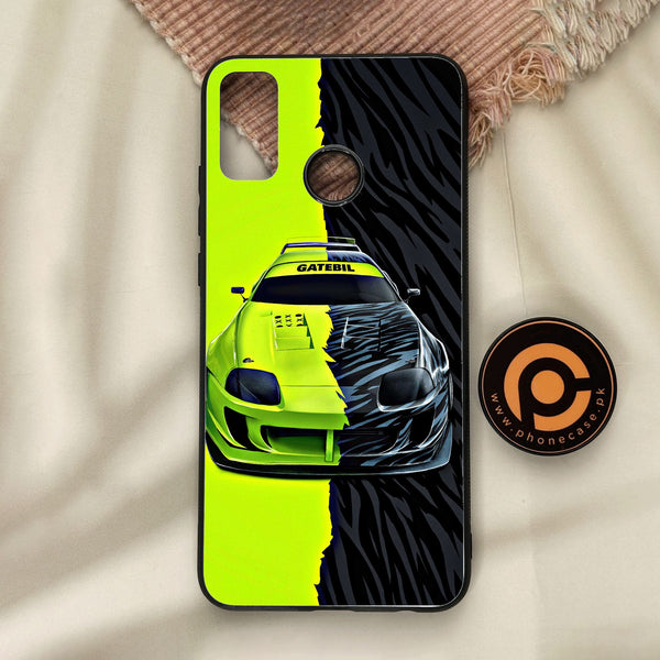 Honor 9X Lite - Racing Series 2.0 Design 3 - Premium Metal Printed Soft Bumper Shock Proof Case