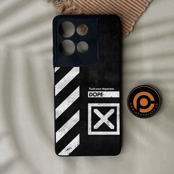 Motorola Moto G75 - Trust Your Dopeness - Premium Metal Printed Soft Bumper Shock Proof Case