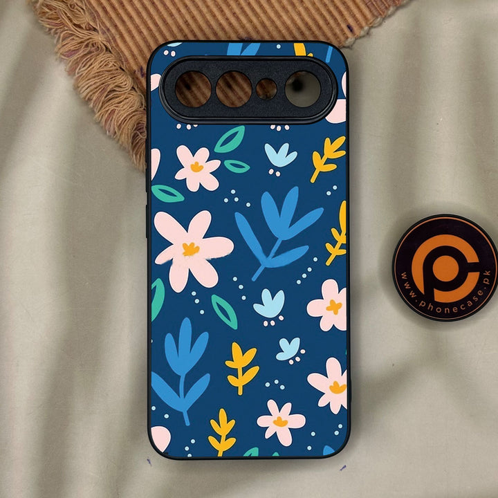 Vivo X300 FE - Colorful Flowers - Premium Metal Printed Soft Bumper Shock Proof Case