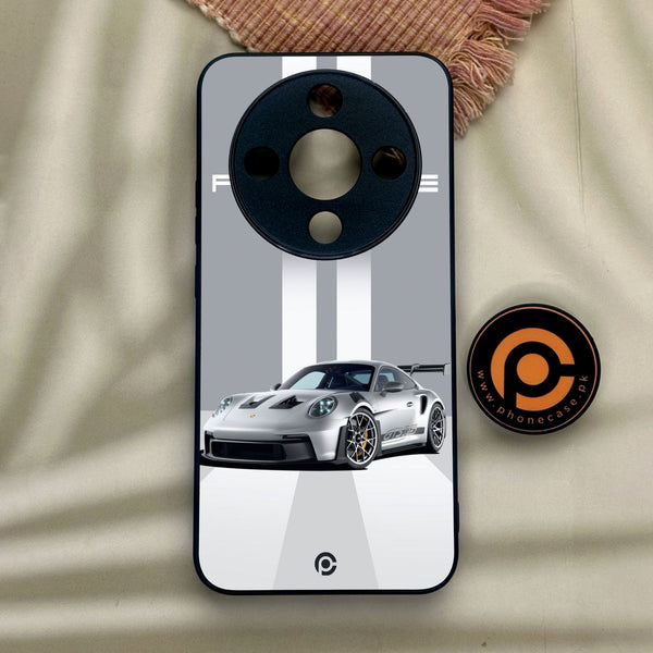 Honor x9d - Porsche Gt3 Rs Thrill - Premium Metal Printed Soft Bumper Shock Proof Case