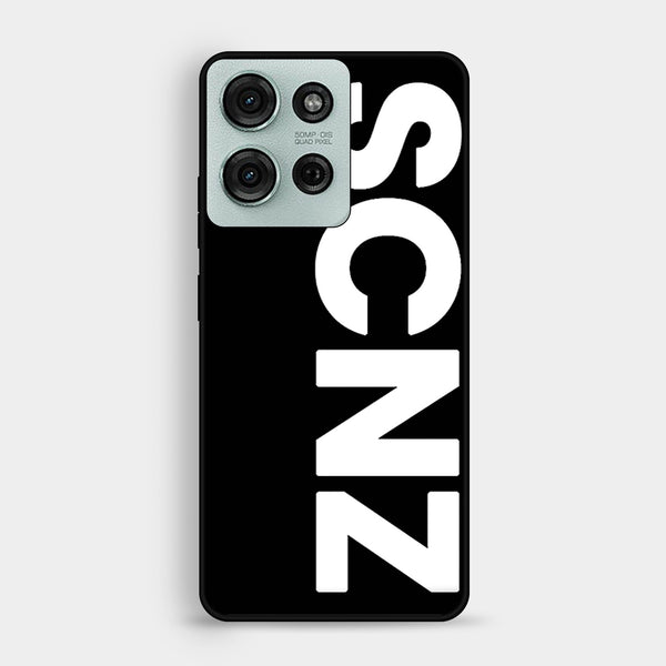 Motorola Moto G75 - Scnz - Premium Metal Printed Soft Bumper Shock Proof Case