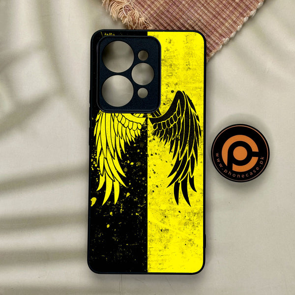 Realme 15 - Angel 2.0 Design 1 - Premium Metal Printed Soft Bumper Shock Proof Case