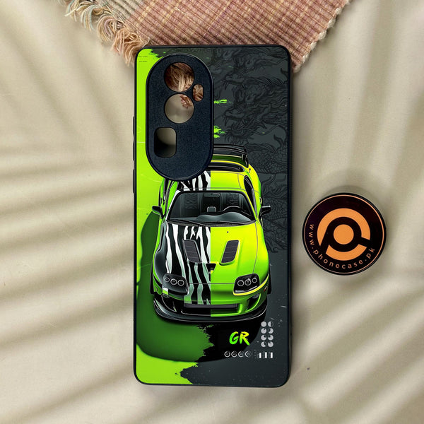 Oppo Reno 10 Pro Plus - Trish Art - Premium Metal Printed Soft Bumper Shock Proof Case