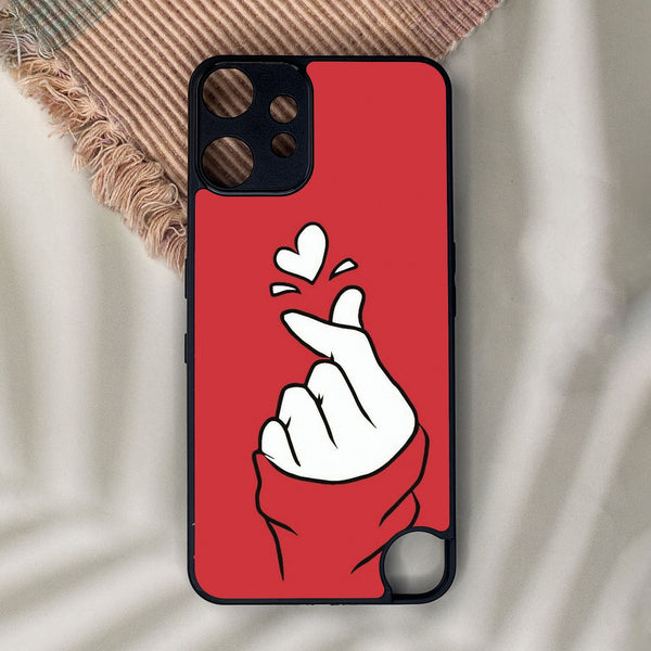 Nothing CMF Phone 2 Pro - Finger Heart Bts - Premium Metal Printed Soft Bumper Shock Proof Case