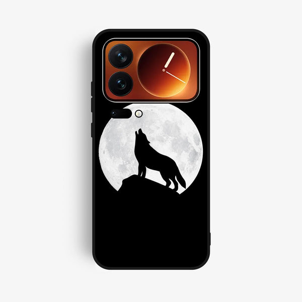 Xiaomi 17 Pro - Wolf Design 3 - Premium Metal Printed Soft Bumper Shock Proof Case