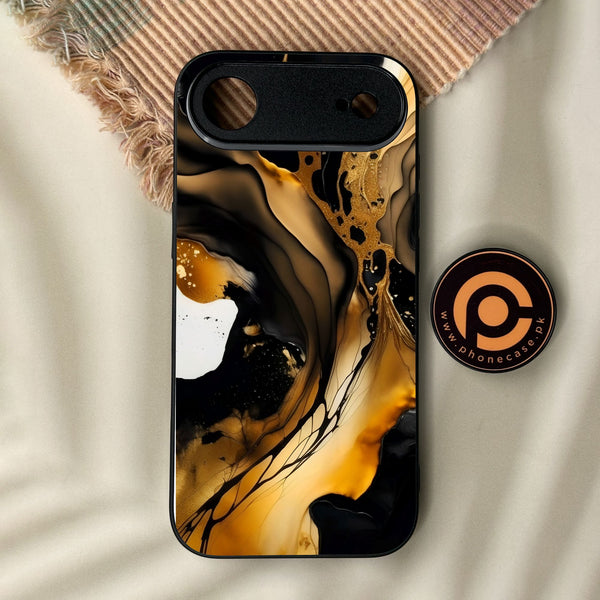 iPhone Air - Liquid Design 10 - Premium Metal Printed Soft Bumper Shock Proof Case