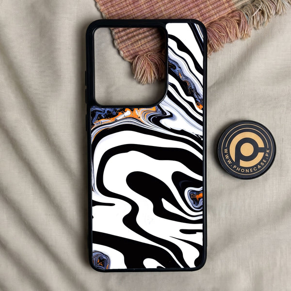 Moto G Stylus 5G (2025) - Liquid Marble Design 10 - Premium Metal Printed Soft Bumper Shock Proof Case