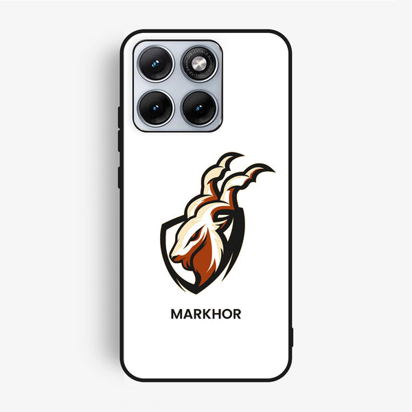 Motorola Edge 70 Fusion - Markhor Design 5 - Premium Metal Printed Soft Bumper Shock Proof Case