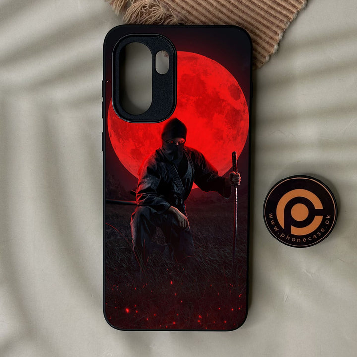 OnePlus Ace 6 - Ninja Design 10 - Premium Metal Printed Soft Bumper Shock Proof Case