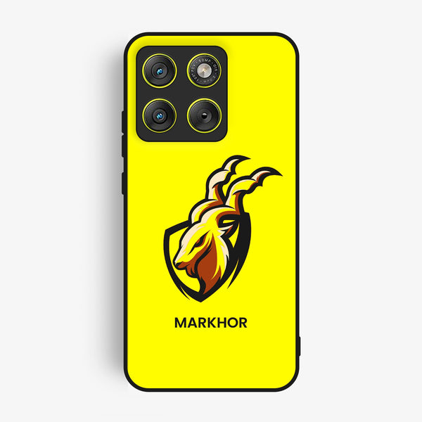 Motorola Edge 70 - Markhor Design 8 - Premium Metal Printed Soft Bumper Shock Proof Case