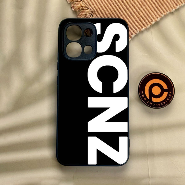 Oppo A6 Pro - Scnz - Premium Metal Printed Soft Bumper Shock Proof Case