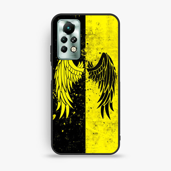 Infinix Note 11 Pro - Angel 2.0 Design 1 - Premium Metal Printed Soft Bumper Shock Proof Case