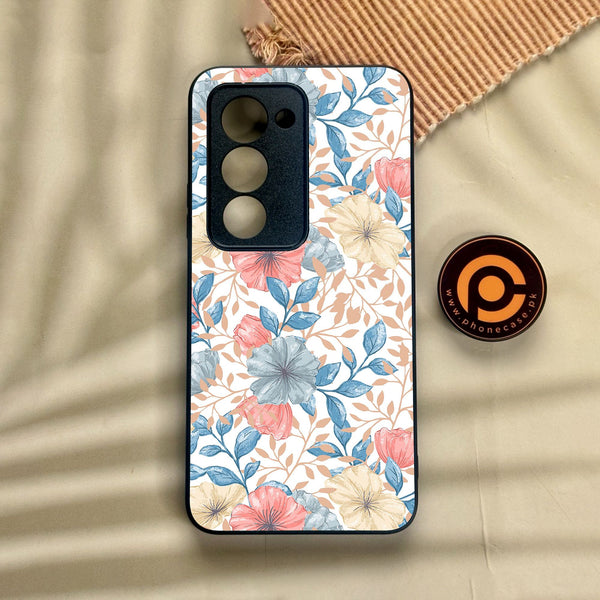 Xiaomi Redmi 15 - Seamless Flower - Premium Metal Printed Soft Bumper Shock Proof Case