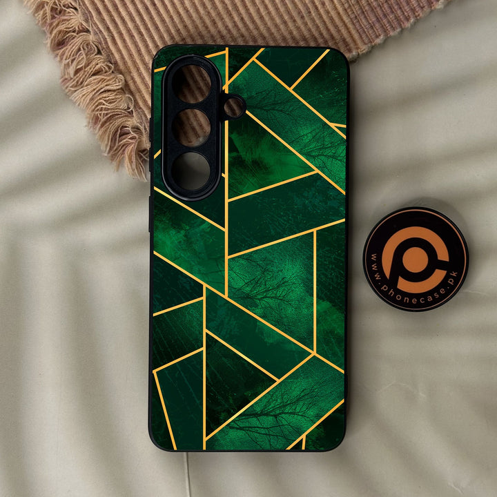 Samsung Galaxy S26 Plus - Geometric Design 10 - Premium Metal Printed Soft Bumper Shock Proof Case