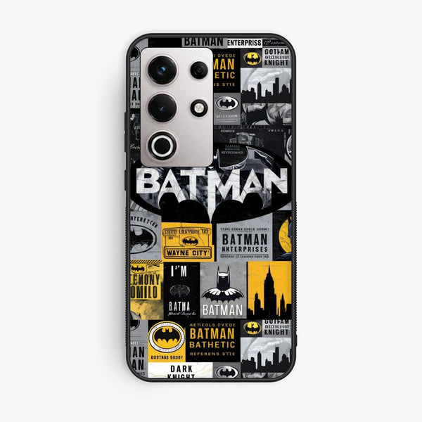 Itel S25 Ultra - The Gotham Collage - Premium Metal Printed Soft Bumper Shock Proof Case