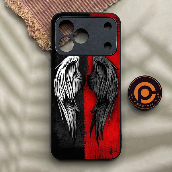 Tecno Spark 50 - Angel 2.0 Design 10 - Premium Metal Printed Soft Bumper Shock Proof Case