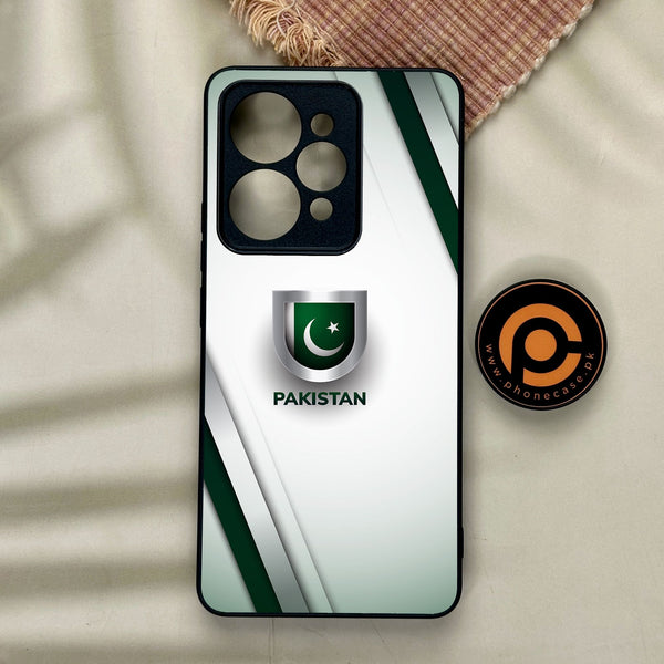 Realme 15 Pro - Pakistani Flag Design 2 - Premium Metal Printed Soft Bumper Shock Proof Case