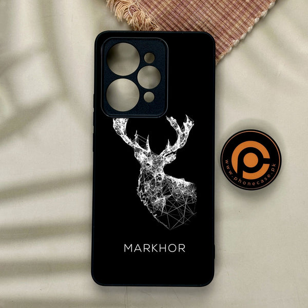 Realme 15 Pro - Markhor Design 4 - Premium Metal Printed Soft Bumper Shock Proof Case