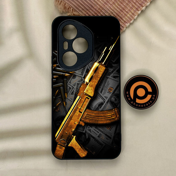 Honor 400 Pro - Dollar Design 6 - Premium Metal Printed Soft Bumper Shock Proof Case