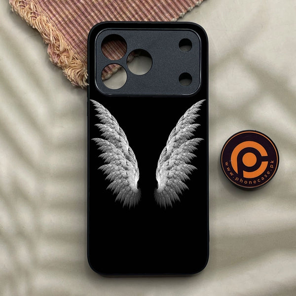 Tecno Spark 50 - Angel Wings Design 6 - Premium Metal Printed Soft Bumper Shock Proof Case