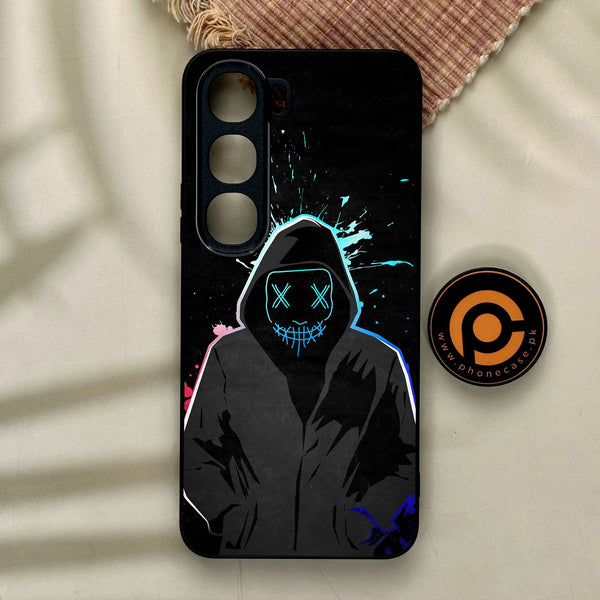 Vivo Y21d - Anonymous 2.0 Design 8 - Premium Metal Printed Soft Bumper Shock Proof Case