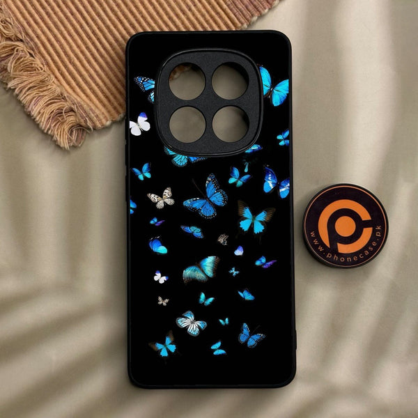 Xiaomi Redmi Note 15 - Butterflies Design 4 - Premium Metal Printed Soft Bumper Shock Proof Case