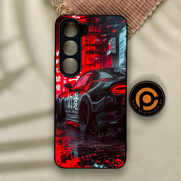 Vivo Y21d - Tokyo Dark Night Racing Car - Premium Metal Printed Soft Bumper Shock Proof Case