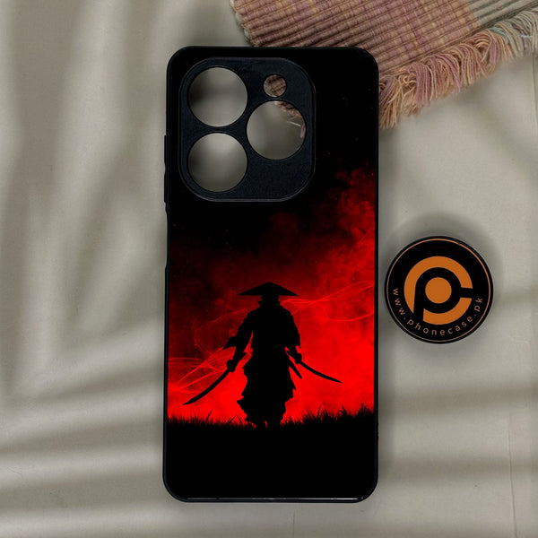 Infinix Smart 10 HD - Ninja Design 1 - Premium Metal Printed Soft Bumper Shock Proof Case