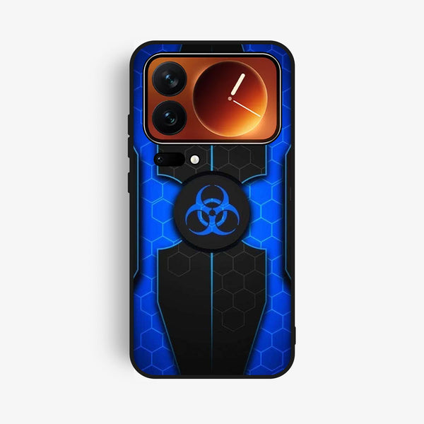 Xiaomi 17 Pro - Biohazard Design 1 - Premium Metal Printed Soft Bumper Shock Proof Case